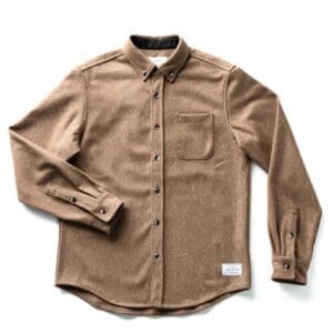 The Modern Melton Wool - OYSTER -