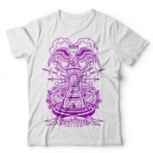 Castlemania Tee Garment Dye White