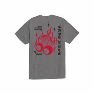 8 BALLZ T-SHIRT HEATHER GREY