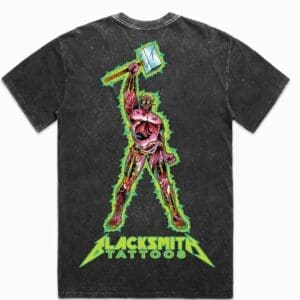 THE ELECTRIC MAN TEE BLACK