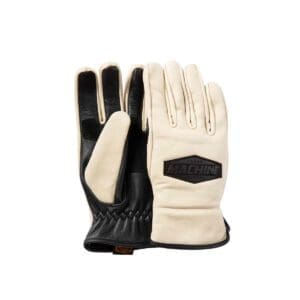 Streetwise Leather Gloves Bone
