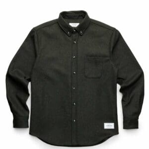 The Modern Melton Wool - OLIVE -