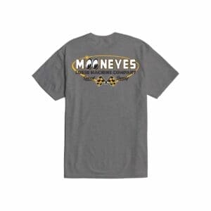 LMC x MOONEYES ATOMIC RACE T-SHIRT GREY