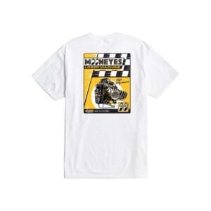 LMC x MOONEYES SHOP MANUAL T-SHIRT WHITE